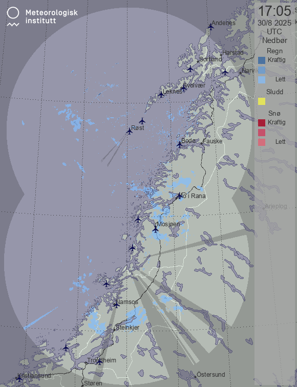Radar: Nordland